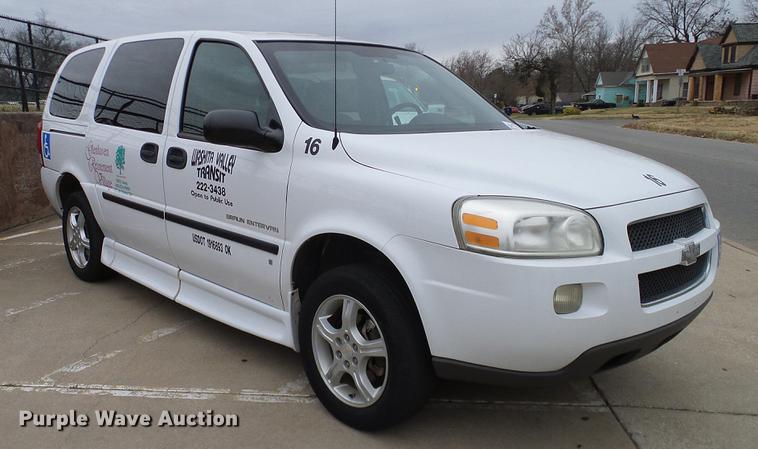 image for item DD1442 2008 Chevrolet Uplander Cargo van