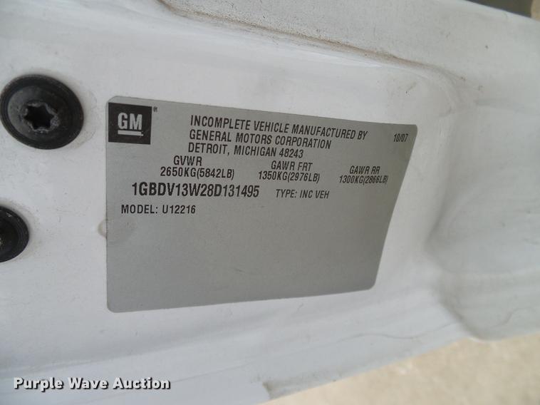 image for item DD1442 2008 Chevrolet Uplander Cargo van