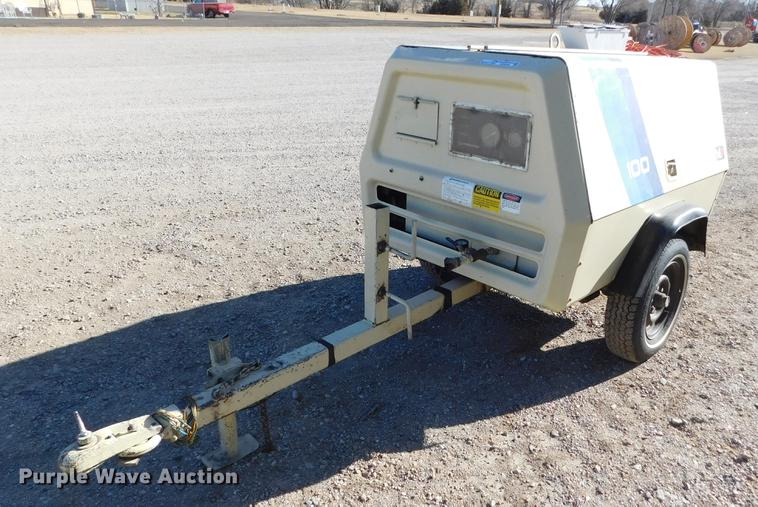 image for item DE9249 1984 Ingersoll Rand P-100A-WD air compressor
