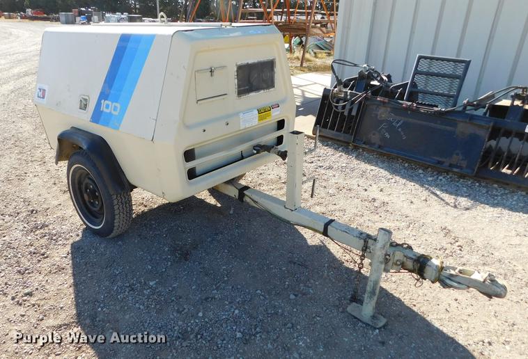 image for item DE9249 1984 Ingersoll Rand P-100A-WD air compressor