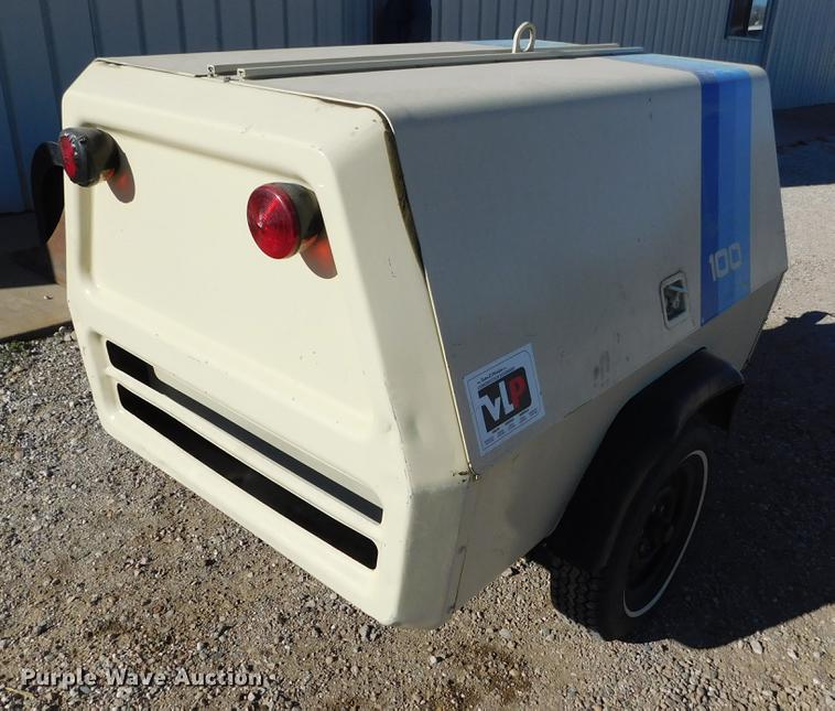 image for item DE9249 1984 Ingersoll Rand P-100A-WD air compressor