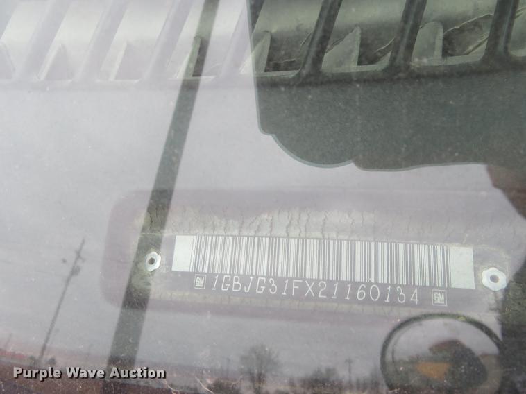 image for item DI9928 2002 Chevrolet Express G3500 school bus