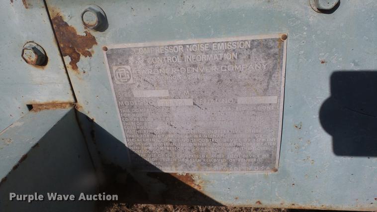 image for item DK9198 Gardner Denver 19 air compressor