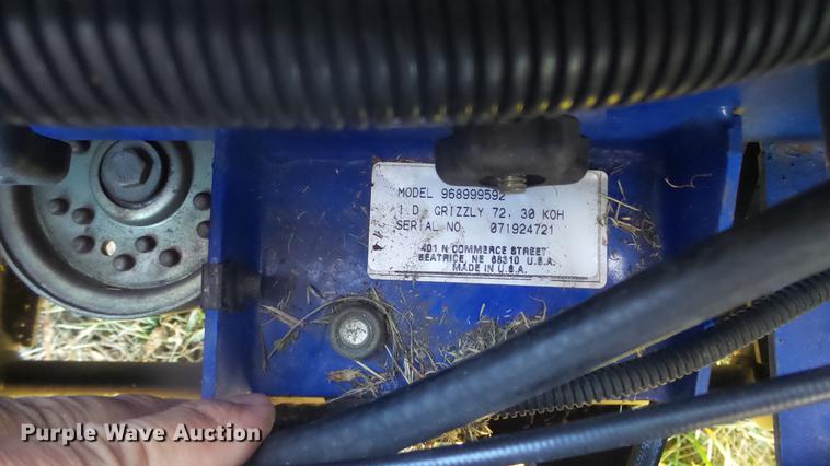 image for item DK9202 Dixon Grizzly ZTR mower