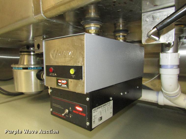 image for item DO9066 Stainless steel triple sink and table