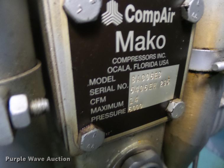 image for item DT9913 1997 Mako compressor