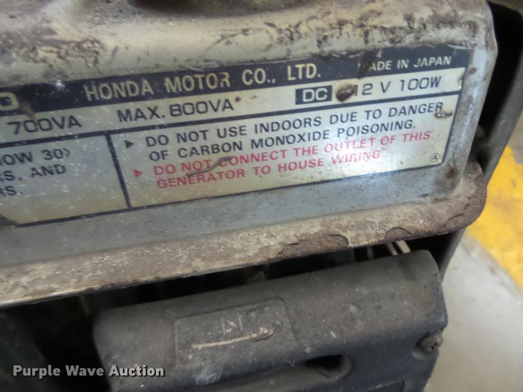 image for item DT9914 Honda EX800 generator