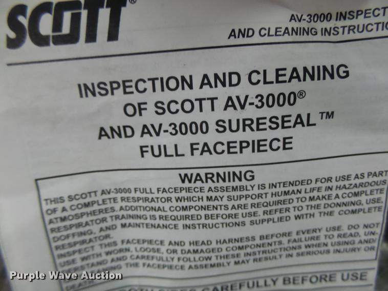 image for item DT9915 Scott SCBAs and accessories