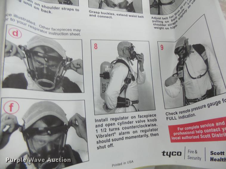 image for item DT9915 Scott SCBAs and accessories