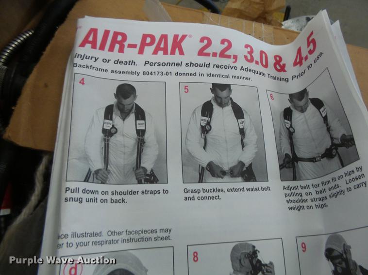 image for item DT9915 Scott SCBAs and accessories