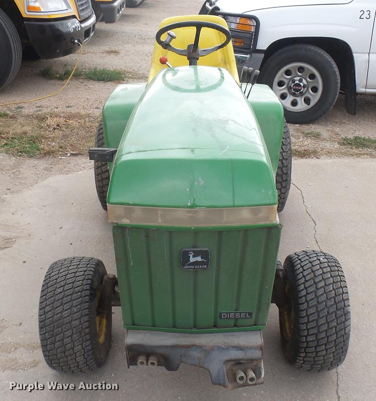 image for item DX9836 John Deere 430 lawn mower