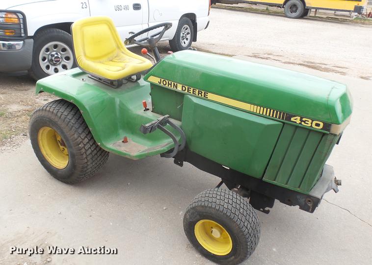 image for item DX9836 John Deere 430 lawn mower