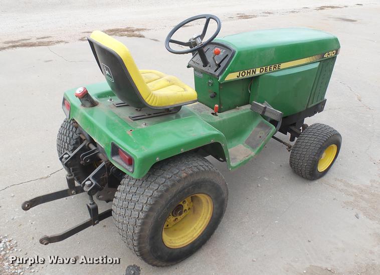 image for item DX9836 John Deere 430 lawn mower