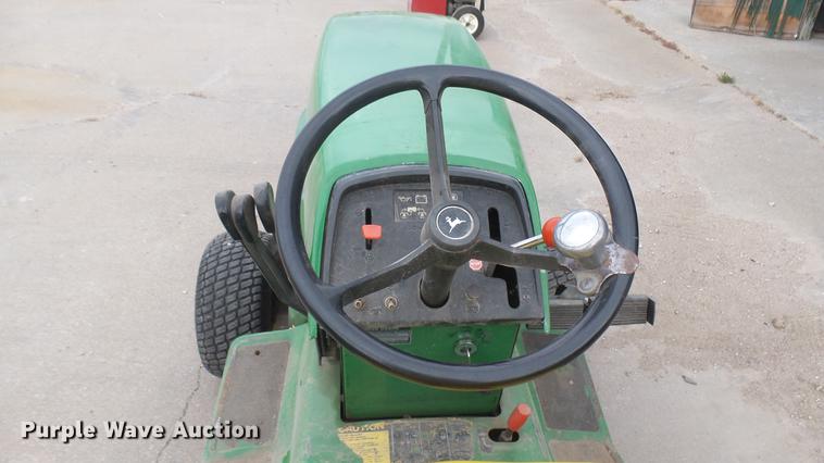 image for item DX9836 John Deere 430 lawn mower