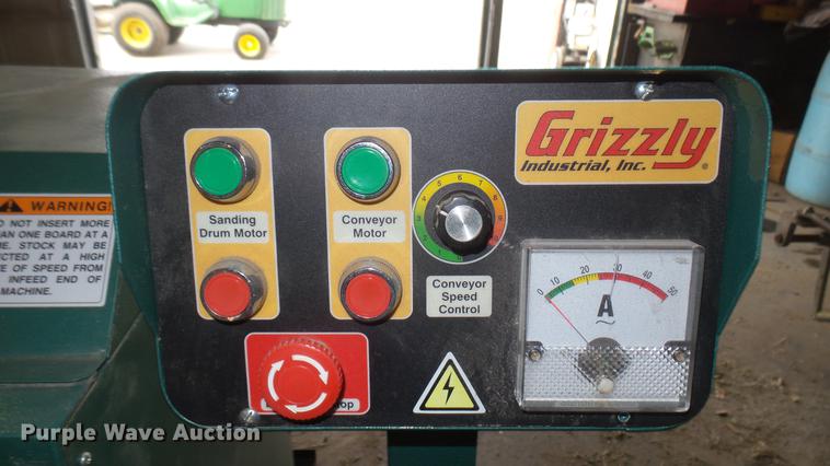 image for item DX9840 Grizzly drum sander