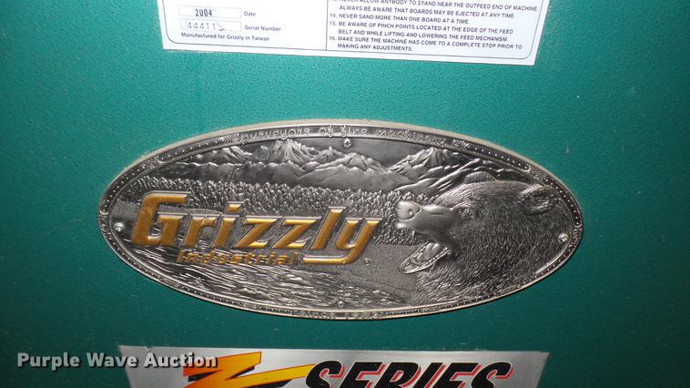 image for item DX9840 Grizzly drum sander