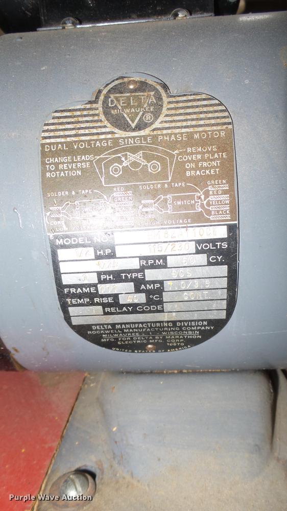 image for item DX9843 Delta Milwaukee wood lathe