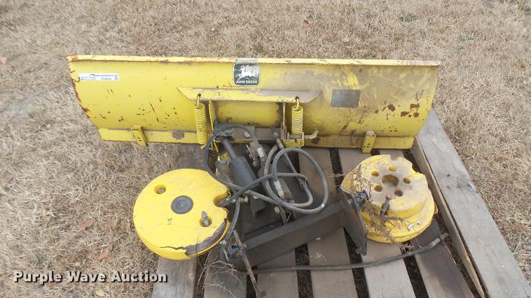 image for item DX9850 John Deere snow blade