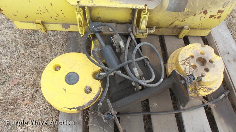 image for item DX9850 John Deere snow blade