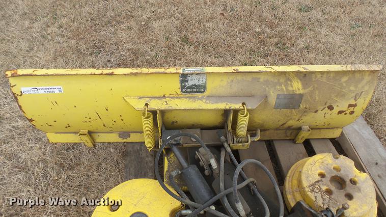 image for item DX9850 John Deere snow blade