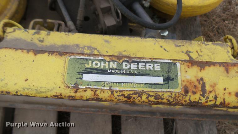 image for item DX9850 John Deere snow blade