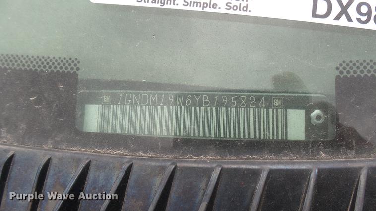 image for item DX9859 2000 Chevrolet Astro van