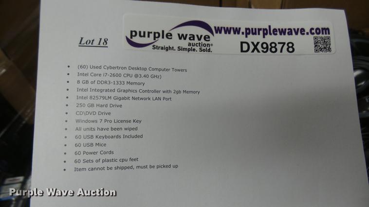 image for item DX9878 (60) Cybertron CPUs