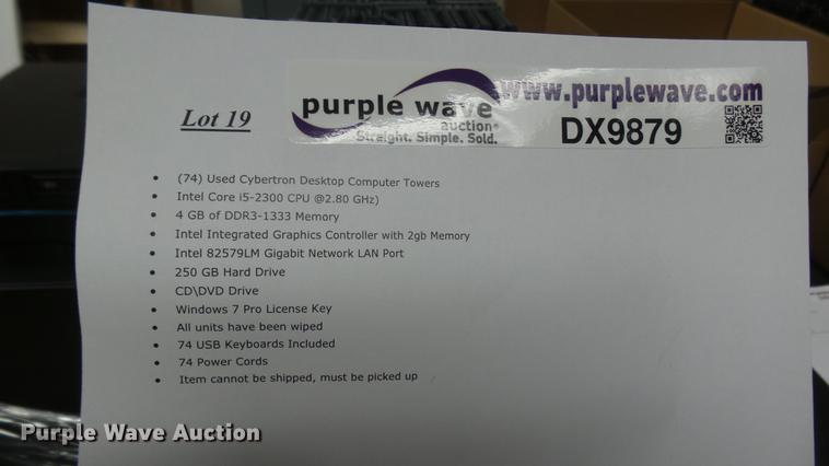 image for item DX9879 (74) Cybertron CPUs