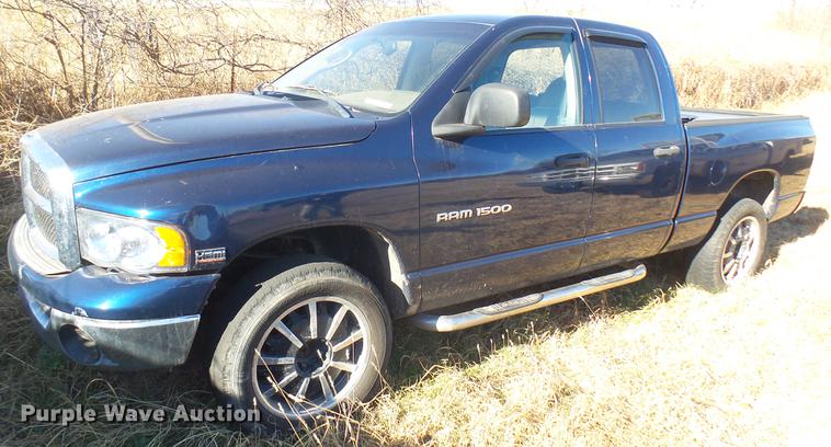 image for item DX9944 2003 Dodge Ram 1500 Quad Cab pickup truck