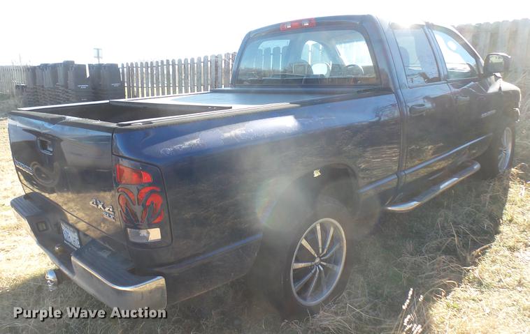 image for item DX9944 2003 Dodge Ram 1500 Quad Cab pickup truck