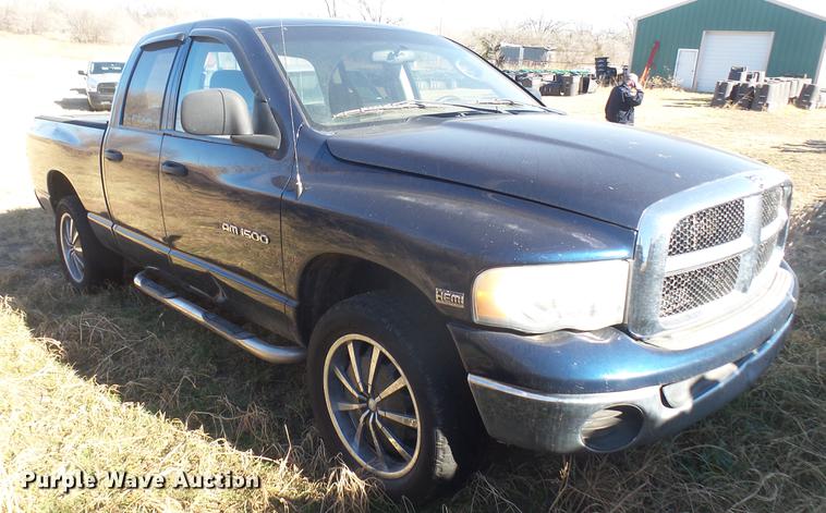 image for item DX9944 2003 Dodge Ram 1500 Quad Cab pickup truck