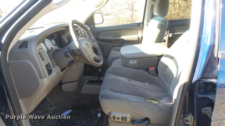 image for item DX9944 2003 Dodge Ram 1500 Quad Cab pickup truck