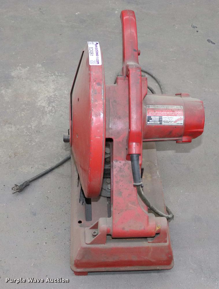 image for item EC9261 Milwaukee 14" abrasive cut-off saw