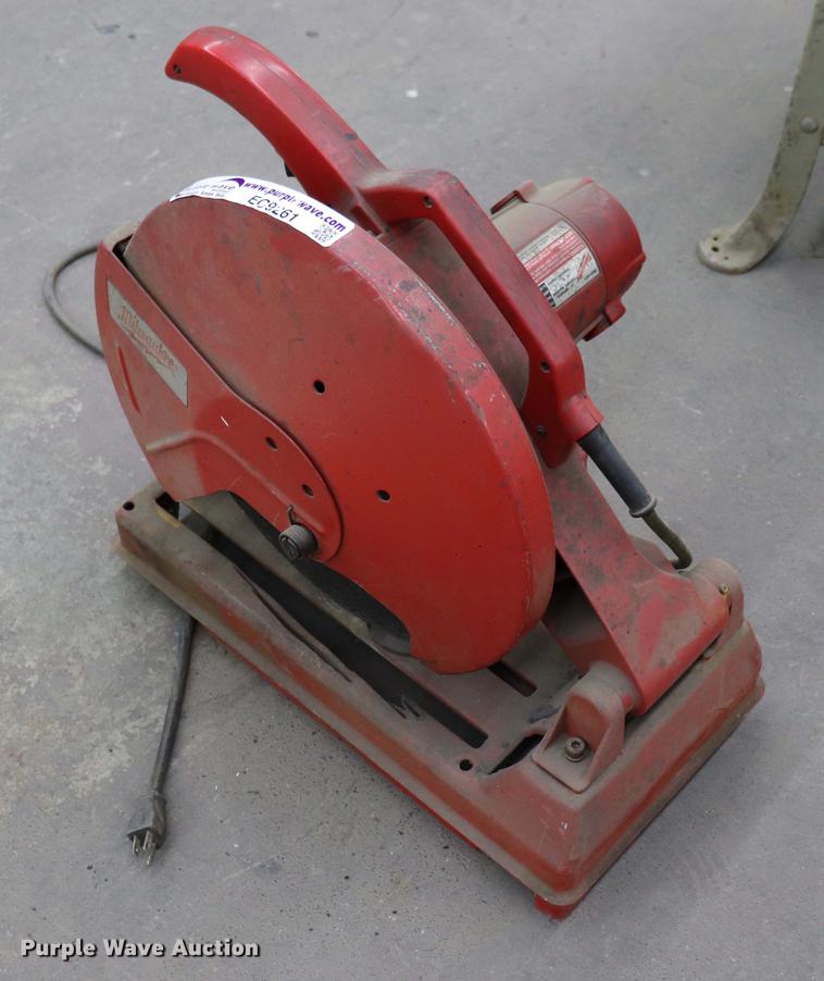 image for item EC9261 Milwaukee 14" abrasive cut-off saw