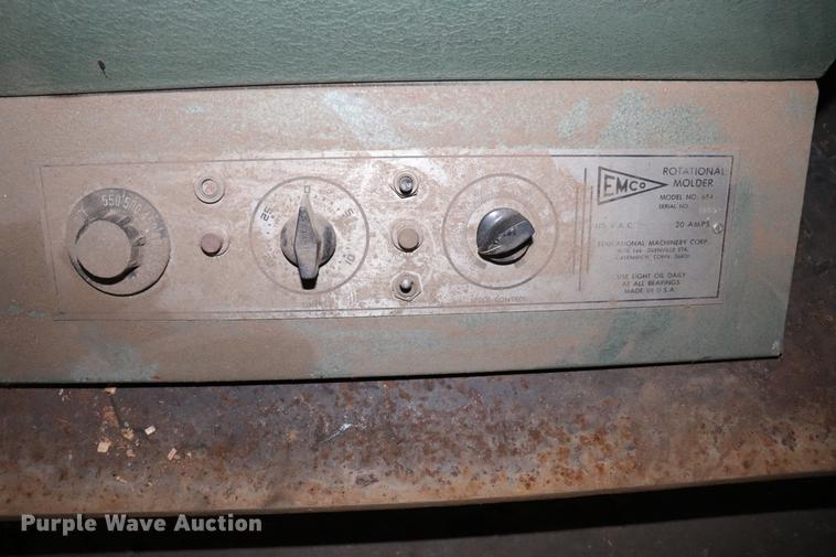 image for item EC9271 Emco 654 rotational molder