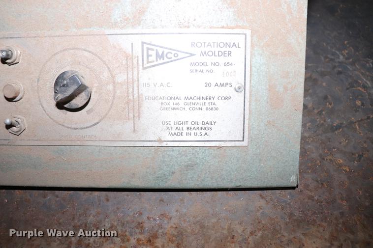 image for item EC9271 Emco 654 rotational molder