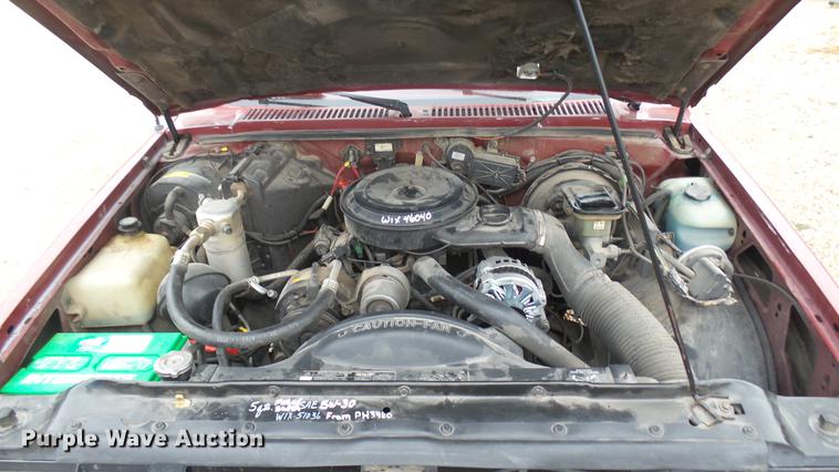 image for item ED9107 1991 Chevrolet S10 pickup truck