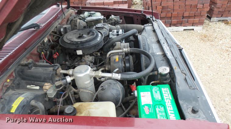 image for item ED9107 1991 Chevrolet S10 pickup truck