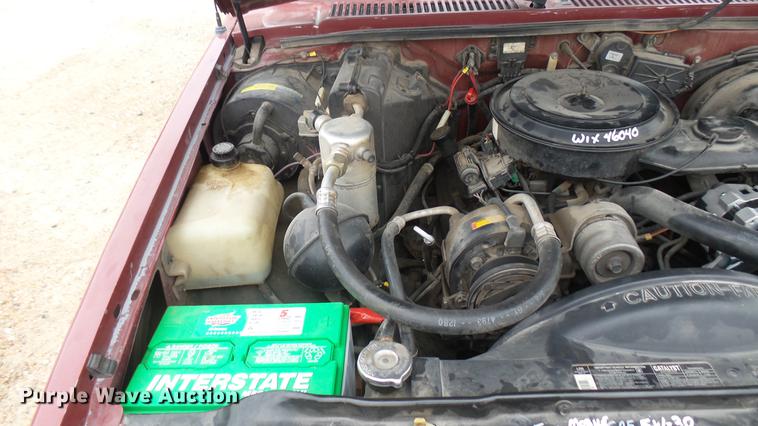 image for item ED9107 1991 Chevrolet S10 pickup truck