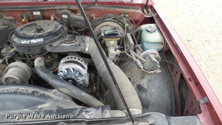 image for item ED9107 1991 Chevrolet S10 pickup truck