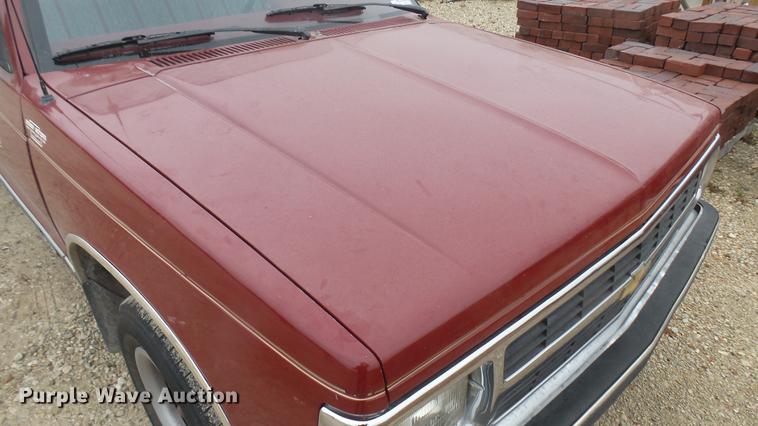 image for item ED9107 1991 Chevrolet S10 pickup truck
