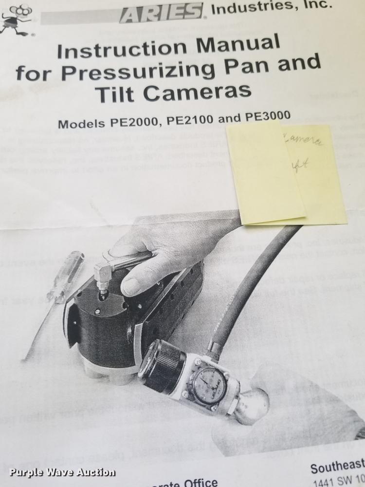 image for item EE9264 Aries sewer cameras