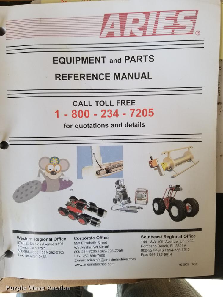 image for item EE9264 Aries sewer cameras