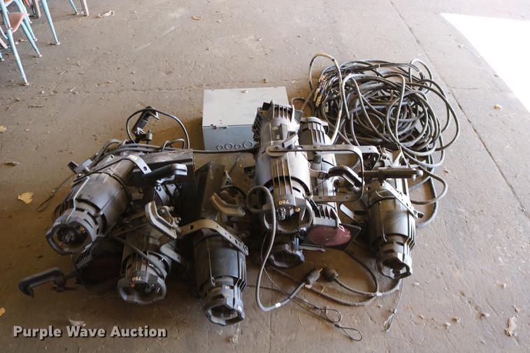 image for item EE9932 (8) stage spotlights