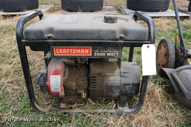image for item EE9985 Craftsman generator
