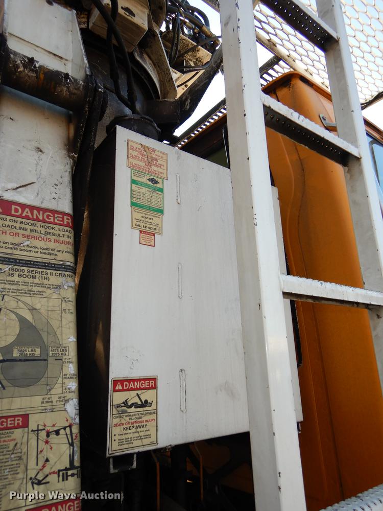 image for item J5564 2002 Sterling L8500 tree grapple truck