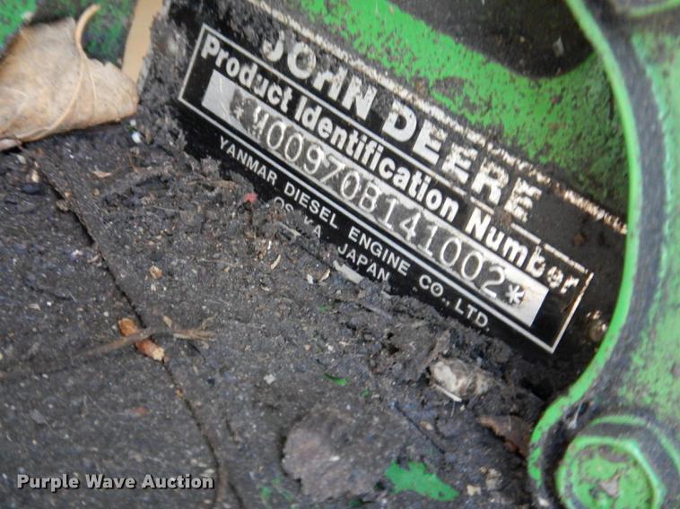 image for item J5582 1995 John Deere 970 tractor