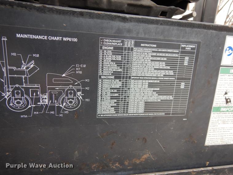 image for item J5614 Stone Wolfpac 6100 double drum roller