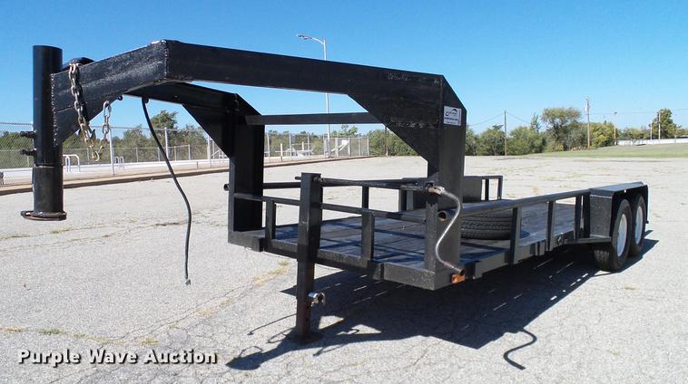 image for item DA6934 2017 Shop built equipment trailer