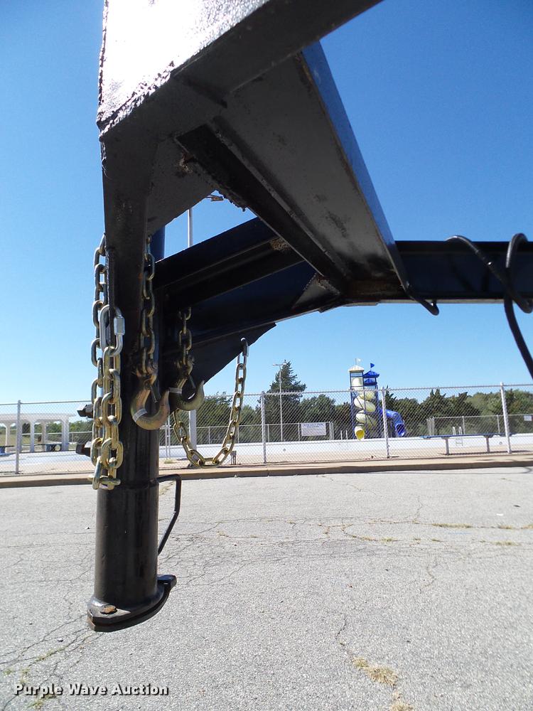 image for item DA6934 2017 Shop built equipment trailer